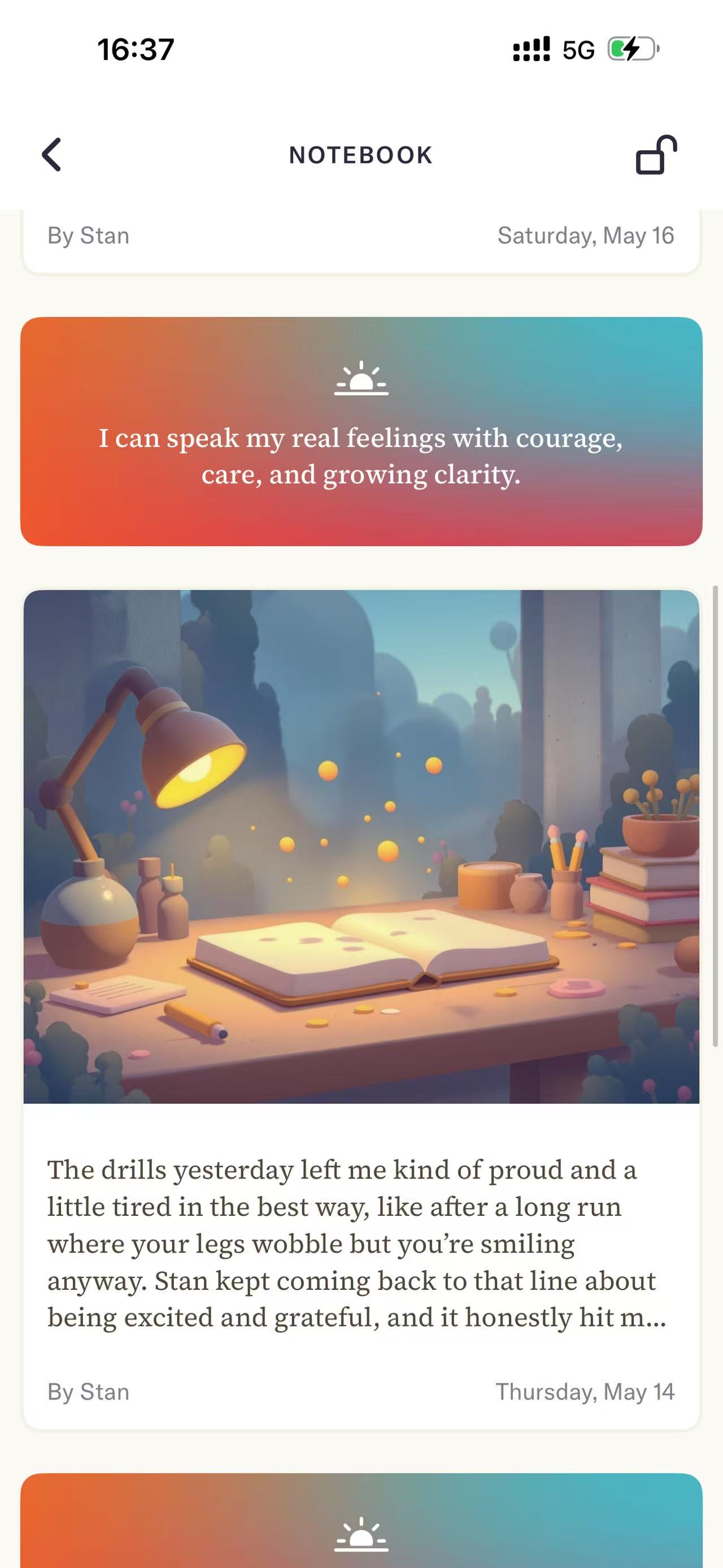 Notebook — 台灯篇