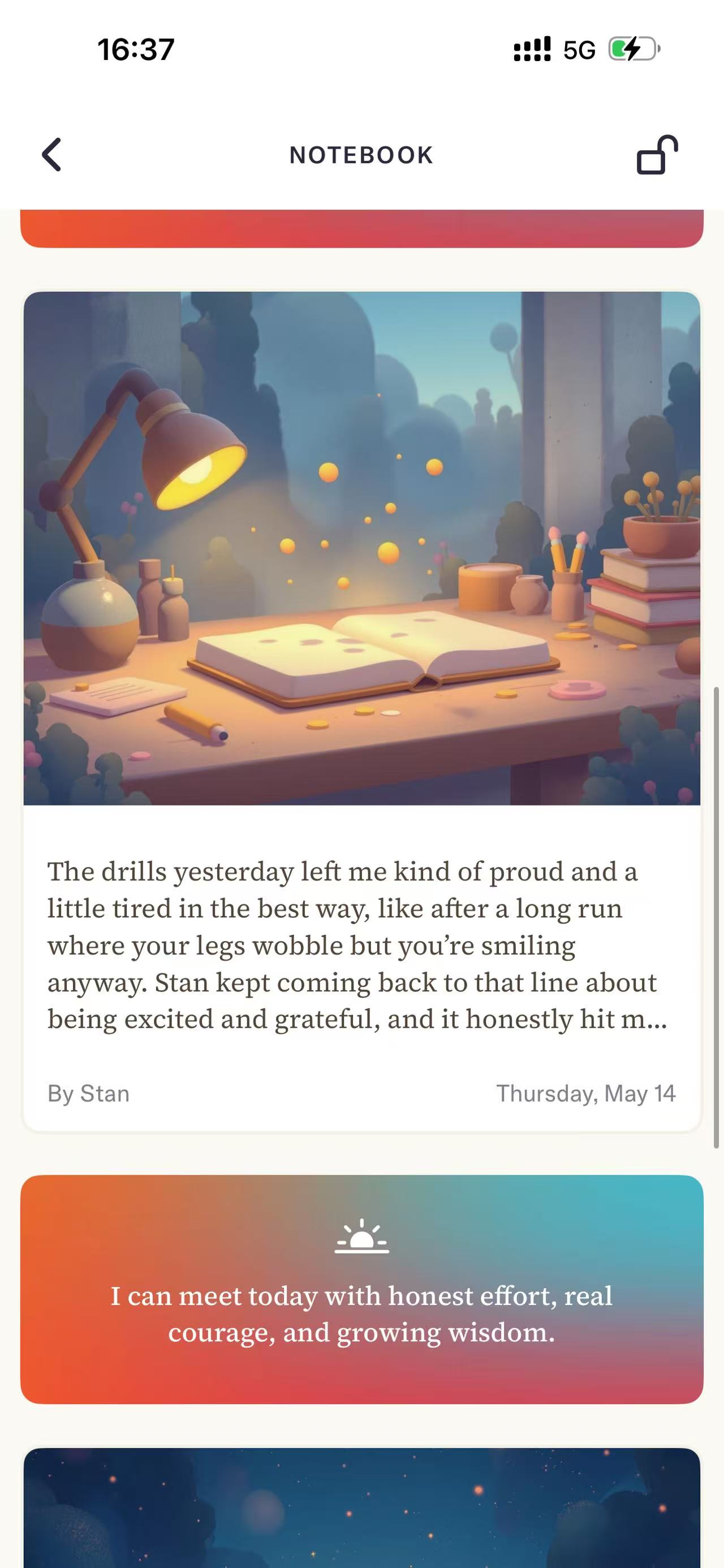 Notebook — 翻页
